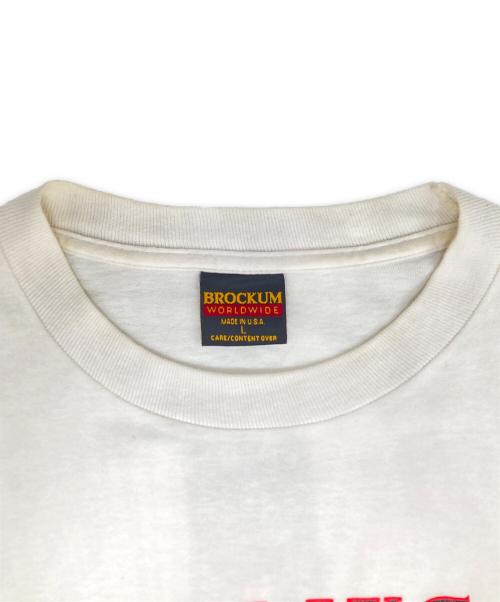 BROCKUM WORLDWIDE（ブロッカム ワールドワイド）BROCKUM WORLDWIDE (ブロッカム ワールドワイド) ROLLING STONES 94-95 WORLD TOURプリントTシャツ / ローリングストーンズ 94-95 ワールドツアー ホワイト サイズ:Lの古着・服飾アイテム