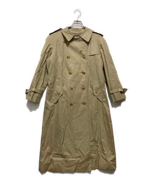 Burberry's（バーバリーズ）Burberry's (バーバリーズ) 裏チェックトレンチコート ベージュ サイズ:Lの古着・服飾アイテム