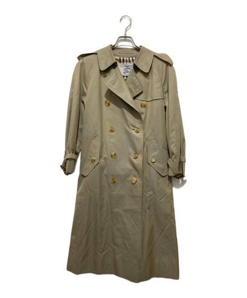 Burberry's（バーバリー）Burberry's (バーバリーズ) 裏ノバチェックトレンチコート ベージュ サイズ:7の古着・服飾アイテム