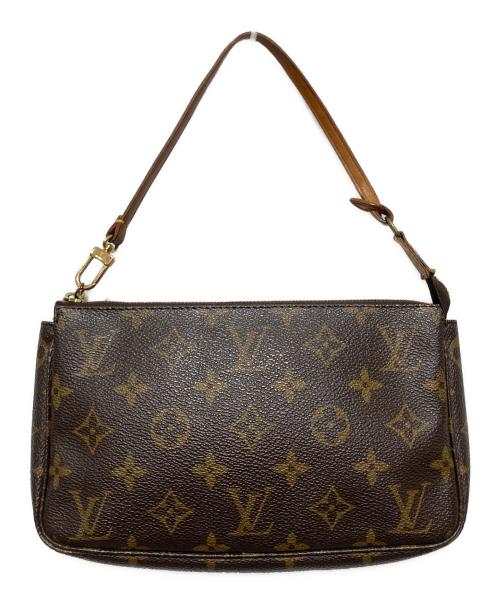 LOUIS VUITTON（ルイ ヴィトン）LOUIS VUITTON (ルイ ヴィトン) ショルダーポーチ / モノグラム / ポシェット / アクセソワール ブラウン サイズ:実寸サイズをご参照ください。の古着・服飾アイテム