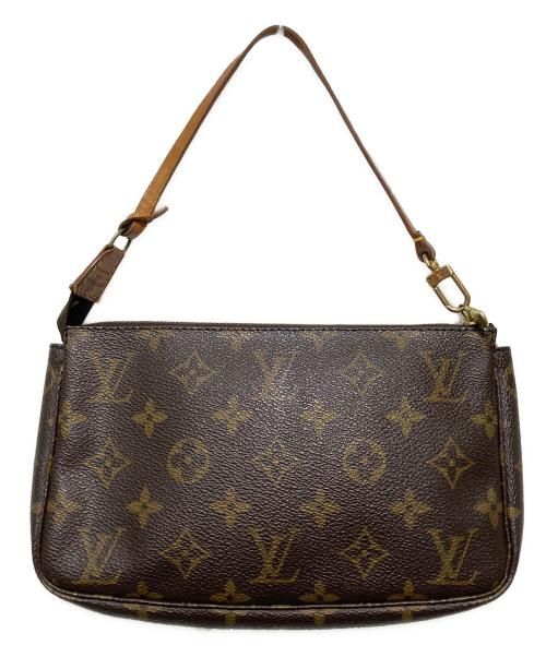 LOUIS VUITTON（ルイ ヴィトン）LOUIS VUITTON (ルイ ヴィトン) ショルダーポーチ / モノグラム / ポシェット / アクセソワール ブラウン サイズ:実寸サイズをご参照ください。の古着・服飾アイテム