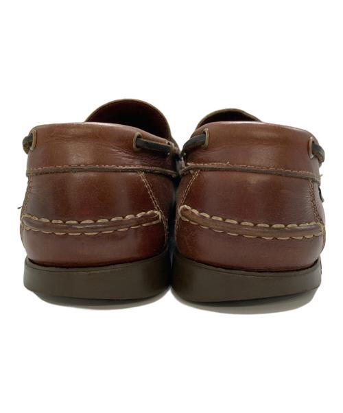 PARABOOT（パラブーツ）PARABOOT (パラブーツ) BEAMS (ビームス) VERITABLE MOCASSIN COUSU MAIN コインローファー ブラウン サイズ:25.0㎝の古着・服飾アイテム