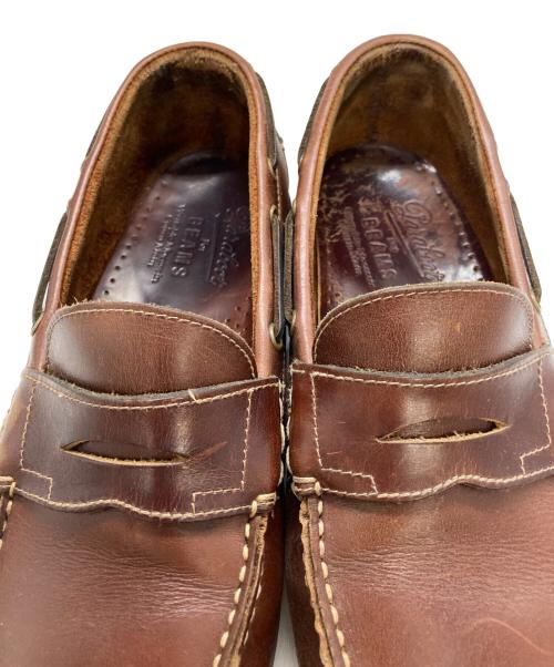 PARABOOT（パラブーツ）PARABOOT (パラブーツ) BEAMS (ビームス) VERITABLE MOCASSIN COUSU MAIN コインローファー ブラウン サイズ:25.0㎝の古着・服飾アイテム