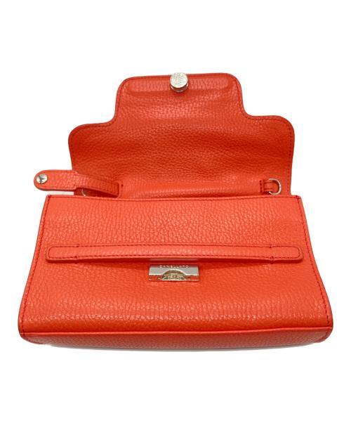 zanellato（ザネラート）zanellato (ザネラート) ２WAY チェーンショルダーバッグ レッドの古着・服飾アイテム