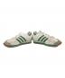 中古・古着 adidas (アディダス) 90's COUNTRY KL カントリー カンガルーレザー ホワイト×グリーン サイズ:27.0：18000円