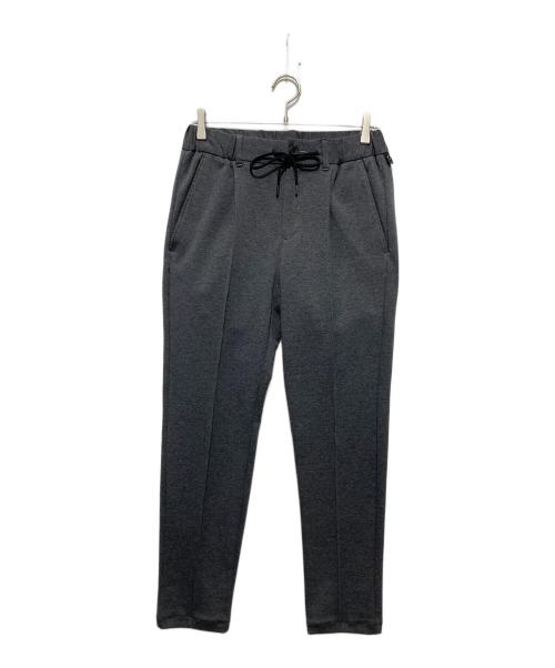 wjk（ダブルジェイケー）wjk (ダブルジェイケー) smart pin-tuck slacks グレー サイズ:Mの古着・服飾アイテム
