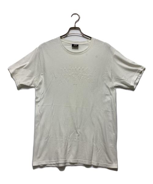 stussy（ステューシー）stussy (ステューシー) Tシャツ / ロゴ刺繍Tシャツ ホワイト サイズ:Mの古着・服飾アイテム