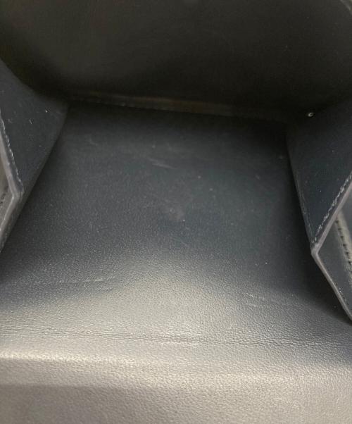 LOEWE（ロエベ）LOEWE (ロエベ) パズル バイフォールド ウォレット ネイビー×グリーン×ベージュの古着・服飾アイテム