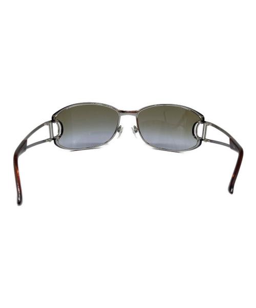 Christian Dior（クリスチャン ディオール）Christian Dior (クリスチャン ディオール) サイドDロゴ ブラウングラデーション サングラス グレー サイズ:67□14-115の古着・服飾アイテム