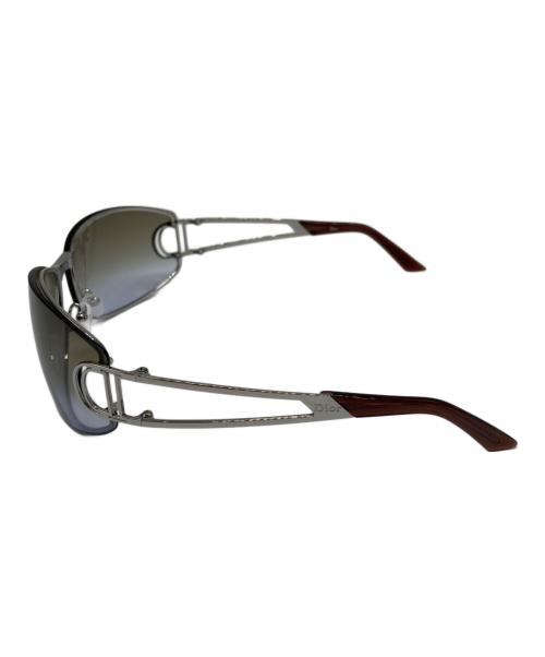 Christian Dior（クリスチャン ディオール）Christian Dior (クリスチャン ディオール) サイドDロゴ ブラウングラデーション サングラス グレー サイズ:67□14-115の古着・服飾アイテム