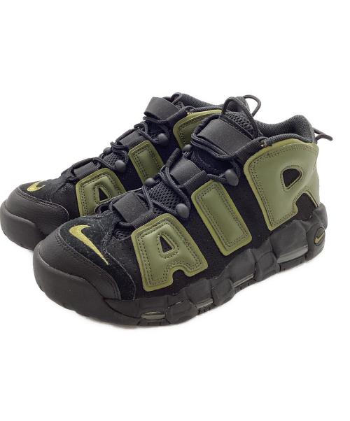 NIKE（ナイキ）NIKE (ナイキ) Air More Uptempo '96 ブラック×オリーブ サイズ:26cmの古着・服飾アイテム