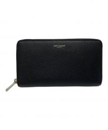 Saint Laurent Paris（サンローランパリ）の古着「長財布」｜ブラック