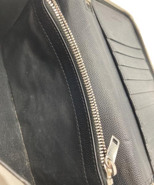 Saint Laurent Paris（サンローランパリ）Saint Laurent Paris (サンローランパリ) 長財布 ブラックの古着・服飾アイテム