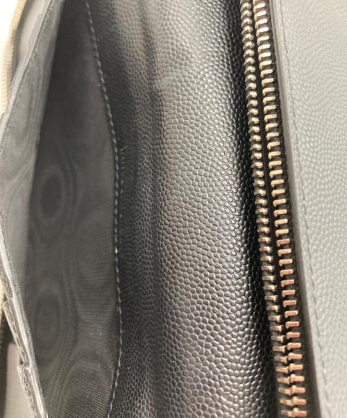 Saint Laurent Paris（サンローランパリ）Saint Laurent Paris (サンローランパリ) 長財布 ブラックの古着・服飾アイテム