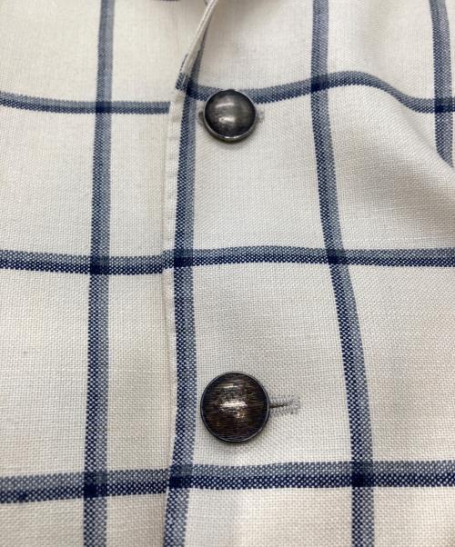 TAGLIATORE（タリアトーレ）TAGLIATORE (タリアトーレ) リネン混テーラードジャケット ベージュ サイズ:50/Rの古着・服飾アイテム