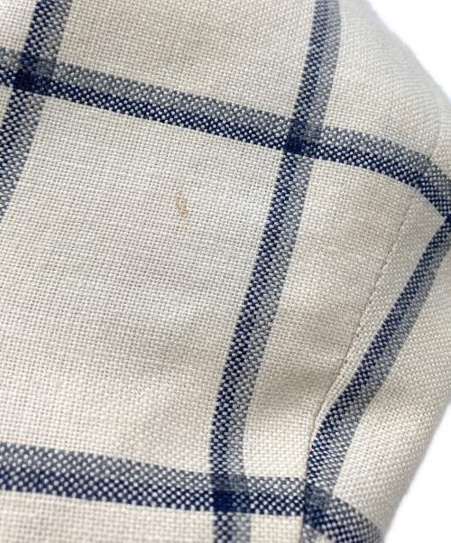 TAGLIATORE（タリアトーレ）TAGLIATORE (タリアトーレ) リネン混テーラードジャケット ベージュ サイズ:50/Rの古着・服飾アイテム