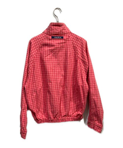 NAUTICA（ノーティカ）NAUTICA (ノーティカ) ブルゾン ピンク サイズ:Ｍの古着・服飾アイテム