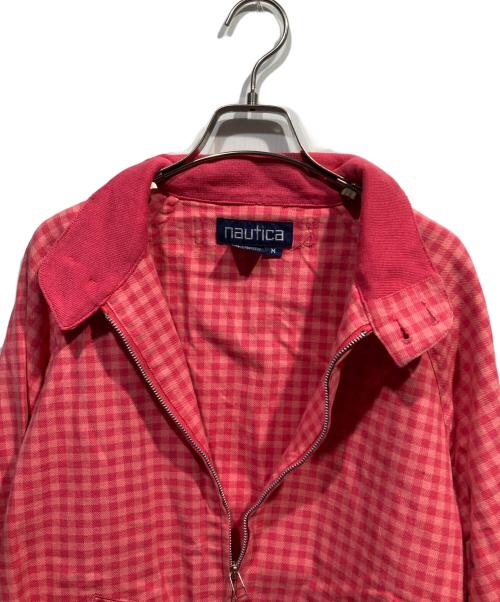 NAUTICA（ノーティカ）NAUTICA (ノーティカ) ブルゾン ピンク サイズ:Ｍの古着・服飾アイテム