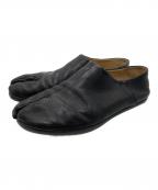 Maison Margielaメゾンマルジェラ）の古着「タビレザースリッポン」｜ブラック
