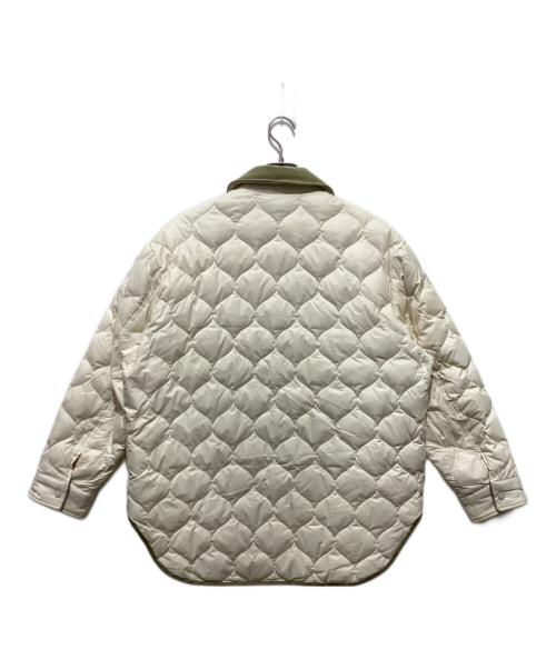 adidas Originals（アディダスオリジナル）adidas originals (アディダスオリジナル) ライトウェイト ダウンジャケット アイボリー サイズ:XLの古着・服飾アイテム