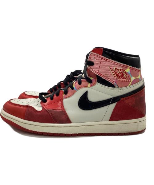 NIKE（ナイキ）NIKE (ナイキ) SPIDER-MAN (スパイダーマン) AIR JORDAN 1 HIGH OG SP  レッド サイズ:29cmの古着・服飾アイテム