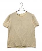 CHANELシャネル）の古着「半袖シルクブラウス」｜ベージュ