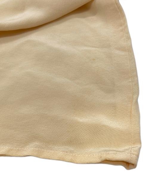 CHANEL（シャネル）CHANEL (シャネル) 半袖シルクブラウス ベージュ サイズ:---の古着・服飾アイテム