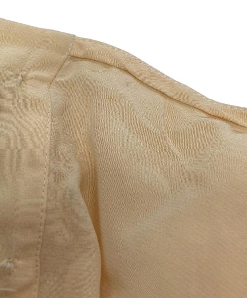 CHANEL（シャネル）CHANEL (シャネル) 半袖シルクブラウス ベージュ サイズ:---の古着・服飾アイテム