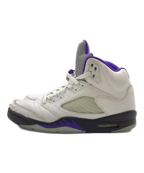 NIKE（ナイキ）NIKE (ナイキ) AIR JORDAN 5 RETRO 'Dark Concord' エアジョーダン5レトロ ダークコンコルド ホワイト サイズ:28.0の古着・服飾アイテム