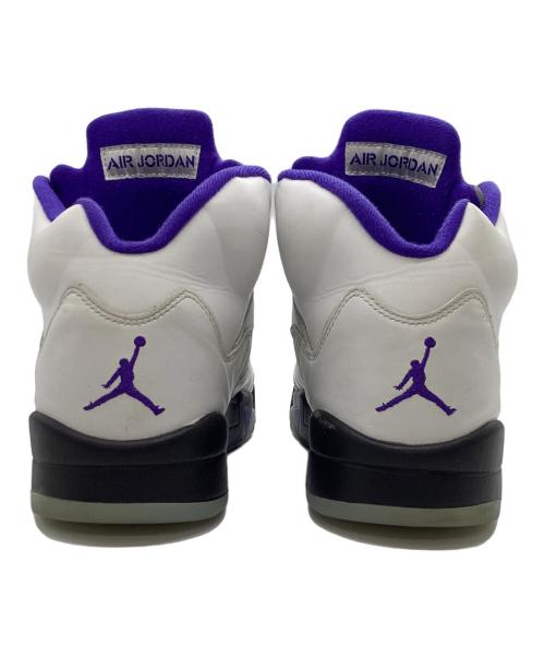 NIKE（ナイキ）NIKE (ナイキ) AIR JORDAN 5 RETRO 'Dark Concord' エアジョーダン5レトロ ダークコンコルド ホワイト サイズ:28.0の古着・服飾アイテム