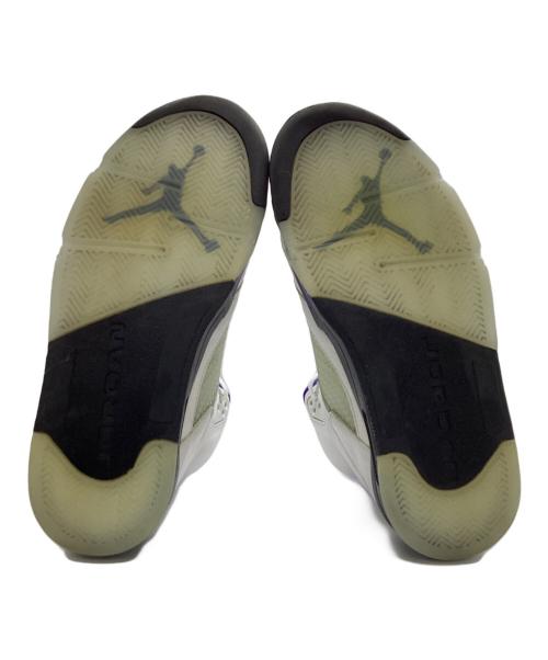 NIKE（ナイキ）NIKE (ナイキ) AIR JORDAN 5 RETRO 'Dark Concord' エアジョーダン5レトロ ダークコンコルド ホワイト サイズ:28.0の古着・服飾アイテム