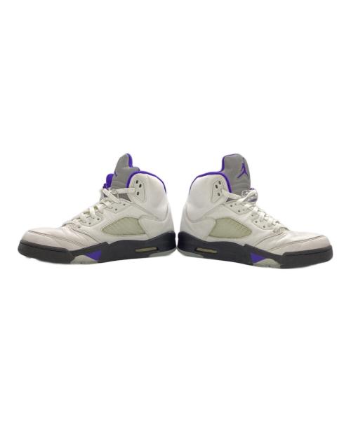 NIKE（ナイキ）NIKE (ナイキ) AIR JORDAN 5 RETRO 'Dark Concord' エアジョーダン5レトロ ダークコンコルド ホワイト サイズ:28.0の古着・服飾アイテム