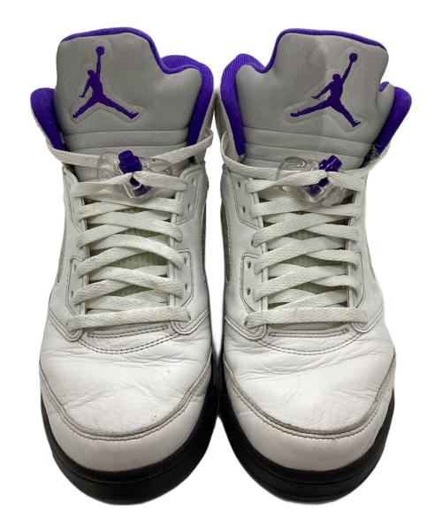 NIKE（ナイキ）NIKE (ナイキ) AIR JORDAN 5 RETRO 'Dark Concord' エアジョーダン5レトロ ダークコンコルド ホワイト サイズ:28.0の古着・服飾アイテム