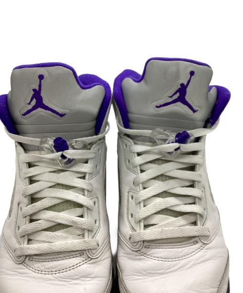 NIKE（ナイキ）NIKE (ナイキ) AIR JORDAN 5 RETRO 'Dark Concord' エアジョーダン5レトロ ダークコンコルド ホワイト サイズ:28.0の古着・服飾アイテム