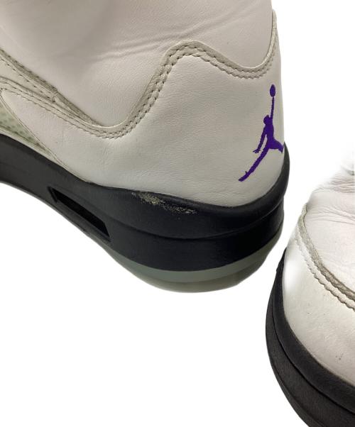 NIKE（ナイキ）NIKE (ナイキ) AIR JORDAN 5 RETRO 'Dark Concord' エアジョーダン5レトロ ダークコンコルド ホワイト サイズ:28.0の古着・服飾アイテム