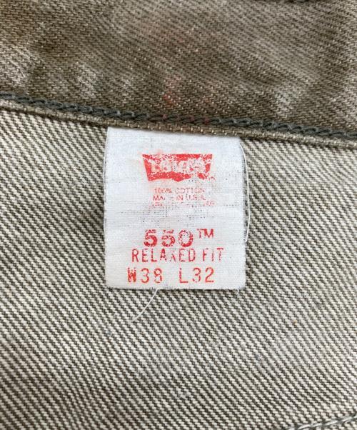 LEVI'S（リーバイス）LEVI'S (リーバイス) 90's 99年製 裏554刻印 USA製 550デニムパンツ カーキ サイズ:W38/L32の古着・服飾アイテム
