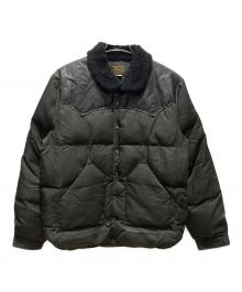 RRL（ダブルアールエル）の古着「シアリングレザーヨークジャケット」｜カーキ