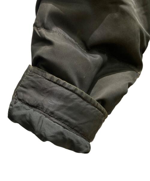 RRL（ダブルアールエル）RRL (ダブルアールエル) シアリングレザーヨークジャケット カーキ サイズ:Mの古着・服飾アイテム