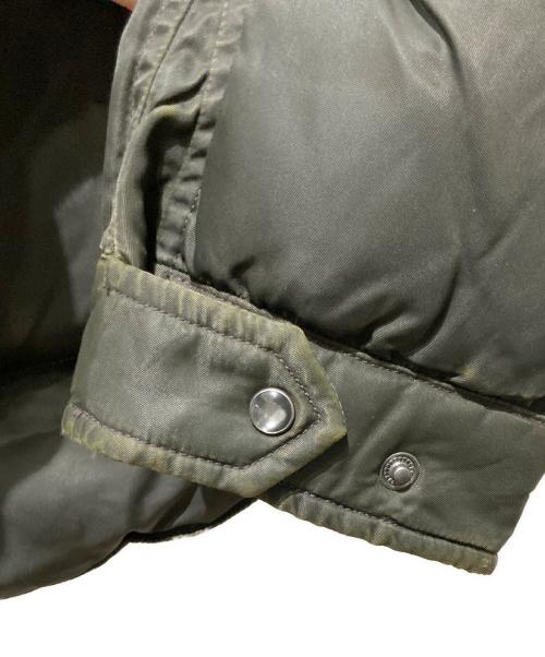 RRL（ダブルアールエル）RRL (ダブルアールエル) シアリングレザーヨークジャケット カーキ サイズ:Mの古着・服飾アイテム