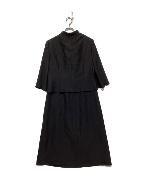 LANVIN NOIR（ランバン ノワール）LANVIN noir (ランバン ノワール) ジャケットセットワンピース ブラック サイズ:不明の古着・服飾アイテム