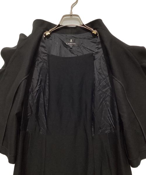 LANVIN NOIR（ランバン ノワール）LANVIN noir (ランバン ノワール) ジャケットセットワンピース ブラック サイズ:不明の古着・服飾アイテム