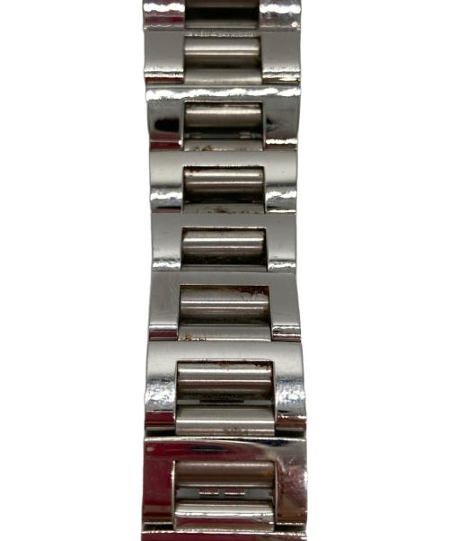 BVLGARI（ブルガリ）BVLGARI (ブルガリ) レッタンゴロ クロノグラフ クォーツ リストウォッチ ホワイトの古着・服飾アイテム