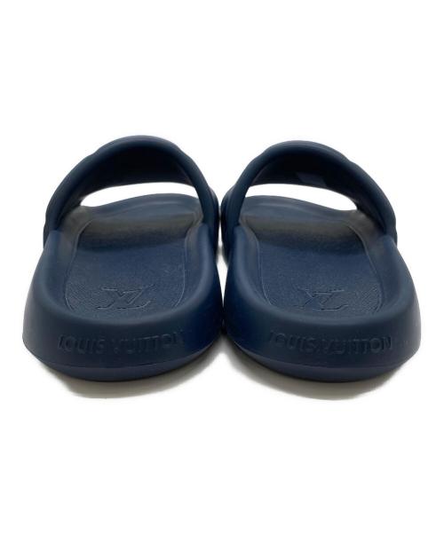 LOUIS VUITTON（ルイ ヴィトン）LOUIS VUITTON (ルイ ヴィトン) ウォーターフロントミュール ネイビー サイズ:11の古着・服飾アイテム
