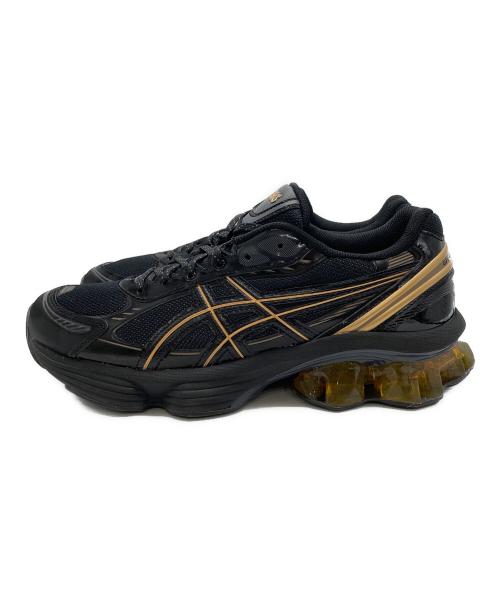 asics（アシックス）asics (アシックス) GEL-KINETIC FLUENT ブラック×ゴールド サイズ:27.5の古着・服飾アイテム
