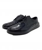 moon starムーンスター）の古着「Shinariウィングチップシューズ」｜ブラック