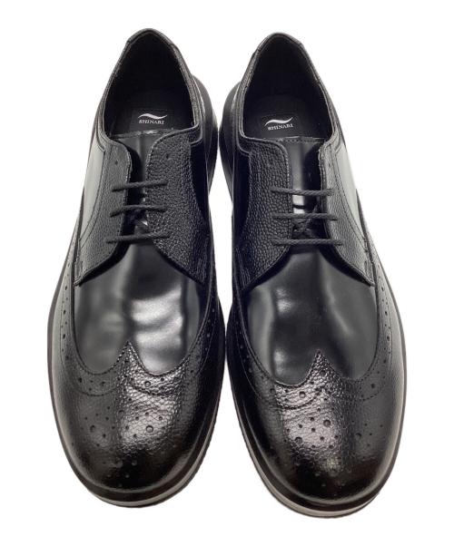 moon star（ムーンスター）moon star (ムーンスター) Shinariウィングチップシューズ ブラック サイズ:26.5cmの古着・服飾アイテム