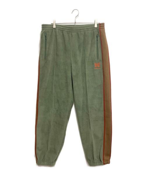 Needles（ニードルズ）Needles (ニードルズ) KEBOZ (ケボズ) FLEECE ZIPPED TRACK PANTS グリーン サイズ:XLの古着・服飾アイテム