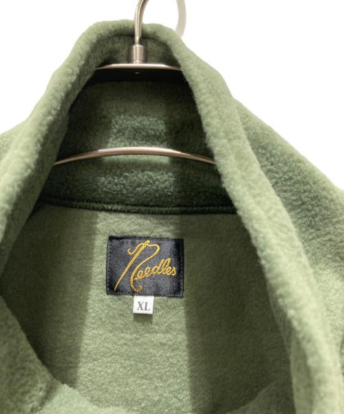 Needles（ニードルズ）Needles (ニードルズ) KEBOZ (ケボズ) FLEECE TRACK JACKET カーキ サイズ:XLの古着・服飾アイテム