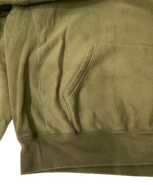 SUPREME（シュプリーム）SUPREME (シュプリーム) 23AW Varsity Hooded Sweatshirt バーシティロゴ スウェットプルオーバーパーカー カーキ サイズ:XXLの古着・服飾アイテム