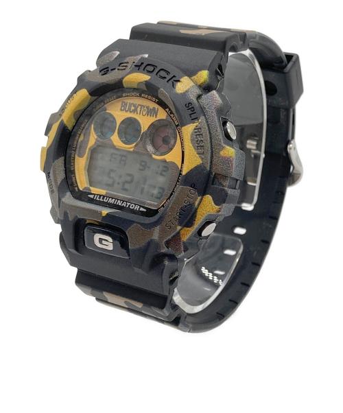 CASIO（カシオ）CASIO (カシオ) SMIF N WESSUN DAH-SHOCK ヒップホップウォッチ グレー×イエロー サイズ:実寸サイズをご参照ください。の古着・服飾アイテム